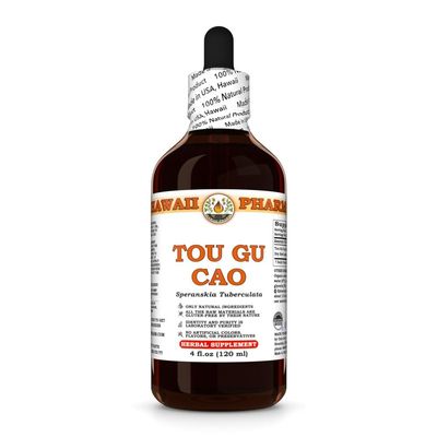 TOU Gu Cao (Speranskia Tuberculata) Dry Herb Tincture, All Natural, Vegan, Pure Liquid Extract - 4 fl.oz