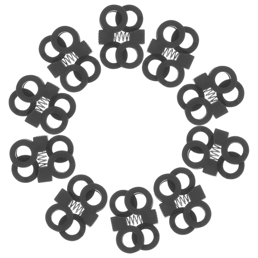 10pcs Shoelace Buckles Locks for Boots Sneakers Fastener Shoelace Retainer Clips