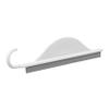 Alipis Silicone Shower Glass Squeegee for Bathroom Cleaning Ergonomic Handle Scratch-Resistant Blade for Mirrors and Glass Compact Water Scraper Tool view 1