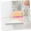 Alipis Silicone Shower Glass Squeegee for Bathroom Cleaning Ergonomic Handle Scratch-Resistant Blade for Mirrors and Glass Compact Water Scraper Tool view 4