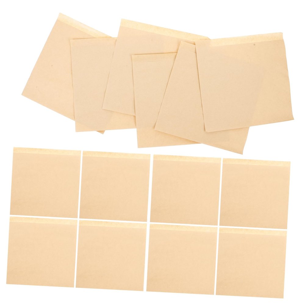 OHPHCALL 100pcs Food Basket Paper Liners Hot Dog Wrappers Hot Dog Wrapper Sleeves Baking Bakery Snack Unbleached Baking Liners Hotdog Sleeves Sandwich Wraps Food Service Film Paper Khaki