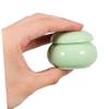 LIOOBO Small Pet Ashes Urn Ceramic Keepsake Pot for Dog Cat Urn for Ashes Funeral Memorial view 3