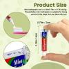 200 pcs Bulk Travel Size Toothpaste, 0.176 oz Extra Small Toothpaste Travel Size Bulk Disposable for Hotel, Guests, Homeless, Charity, Mint (Mini Size, Only for Single Use) view 3