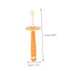 Didiseaon 3pcs Soft Bristles Boys and Girls Toothbrush Rotatable Brush Boys and Girls Toothbrushes Bulk Pack for Tooth Cleaning view 4