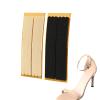 12Pcs Black Beige Foam Heel Strap Cushion Insert Self-Adhesive Shoe Back Strips Liners Grips Pads Tapes Stickers for Loose Shoes Sandals High Heels view 1