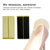 12Pcs Black Beige Foam Heel Strap Cushion Insert Self-Adhesive Shoe Back Strips Liners Grips Pads Tapes Stickers for Loose Shoes Sandals High Heels view 3