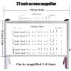 HCZKIUJ Magnifying Glass Magnifying Glasses Headband Magnifier, Handheld Digital Magnifier, Dental Surgical Binocular Headband Loupes, Medical Magnifier Approved 4X,5X,6X,6.5X Optional (White) view 3