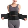 CHLPEYUVCH Waist Trainer for Women Lower Belly Fat Body Shaper Tummy Control with Triple Wrap, Plus Size Waist Trainer Shapewear for Working Out, Daily (Black, Medium) view 1