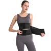 CHLPEYUVCH Waist Trainer for Women Lower Belly Fat Body Shaper Tummy Control with Triple Wrap, Plus Size Waist Trainer Shapewear for Working Out, Daily (Black, Medium) view 3