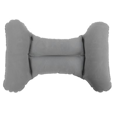 ariarly H shaped Inflatable Lumbar Travel Pillow, Strong Support, Spine Support, Comfortable Embrace, Easily inflate & deflate for Airplane Car, Bus, Train, Office, Home, Camping Rest