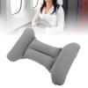 ariarly H shaped Inflatable Lumbar Travel Pillow, Strong Support, Spine Support, Comfortable Embrace, Easily inflate & deflate for Airplane Car, Bus, Train, Office, Home, Camping Rest view 4