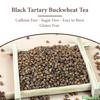 EastVital Tartary Buckwheat Tea 240g Caffeine & Sugar Free Roasted Buckwheat Tea with Nutty Aroma & Toasted Warmth, Airtight Jar with Pull Design & Removable Lid 40 Teabags view 2