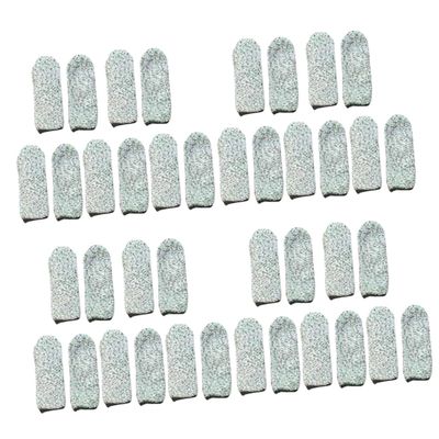 POPETPOP 40pcs Cut Resistant Finger Protectors Lightweight -Cut Sleeves for Building Easy to Wear and Store Protects Fingers from Objects