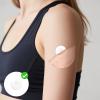 40PCS Sensor Covers for Libre 3, Waterproof and Sweatproof Pre-Cut Adhesive Patches for Freestyle Libre 3 CGM Overatches, Long-Lasting Flexible CGM Sensor Covers Stickers Adhesive Tape, Beige view 3