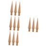 Alipis 12pcs Ice Cream Cone Mold Wood Dessert Maker for Diy Ice Cream Cones Versatile Kitchen Tool for Family Gatherings and Special Occasions view 1