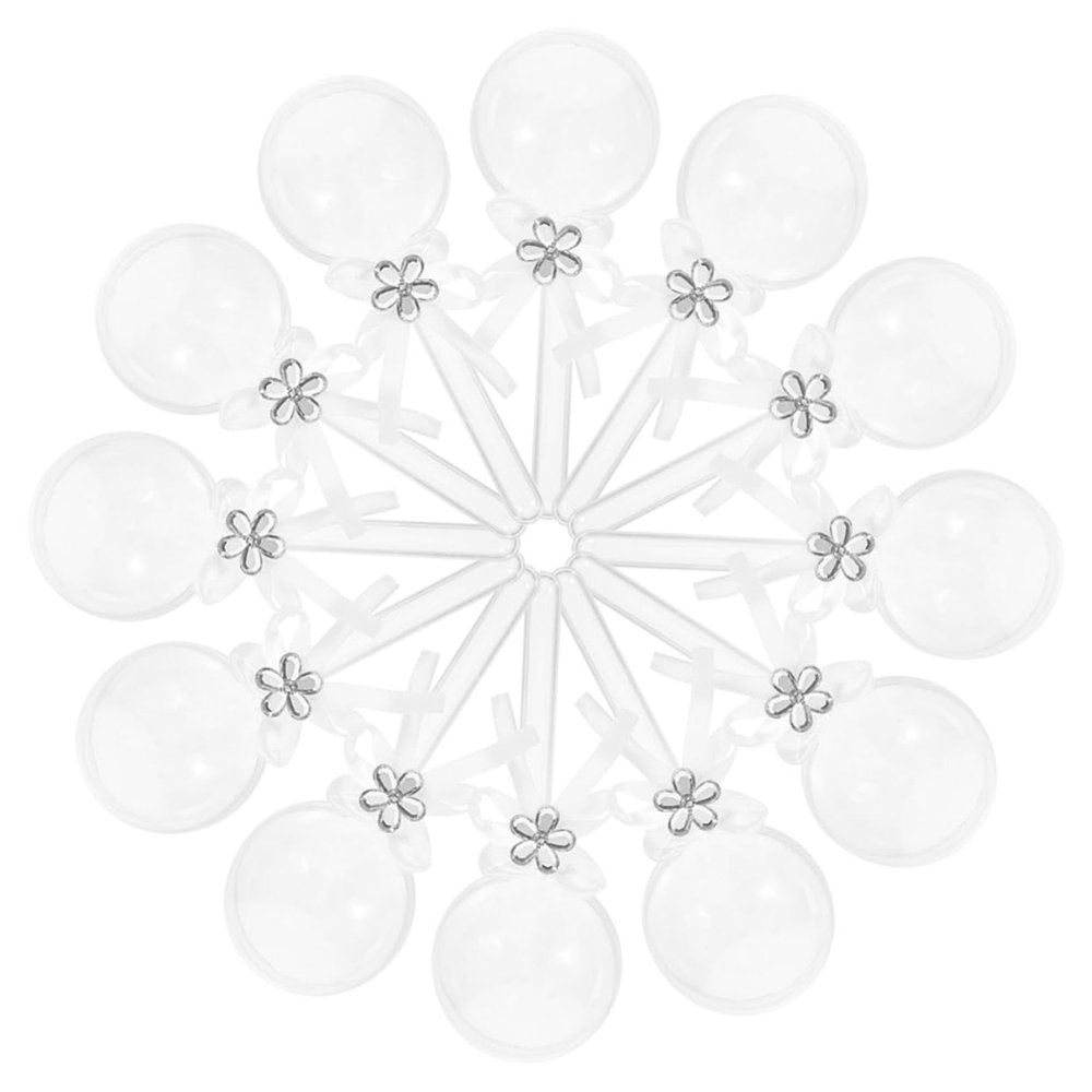 MAGICLULU 24pcs Transparent Fairy Shape Candy Boxes for Weddings Birthdays and Parties Treat Containers for Sweets and Snacks Fun Party Goodies Packaging