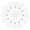 MAGICLULU 24pcs Transparent Fairy Shape Candy Boxes for Weddings Birthdays and Parties Treat Containers for Sweets and Snacks Fun Party Goodies Packaging view 1