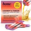 BeMe Liquid Collagen Peptides - Tendon & Ligament Supplements for Injury Prevention & Tissue Repair. Liquid Shots with TENDOFORTE for Active Recovery, Gym Performance Athletes - 15 Grapefruit Sachets view 1