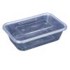 Compartment Transparent Plastic Snack Sauces Conta 20 Pcs Transparent Disposable Bento Boxes for Fruit, Vegetable and Salad, Ideal for Picnic, Party and Meal Prep(650ml) view 1