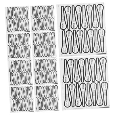 ARTIBETTER 100pcs Adhesive Protective Stickers for Swimwear and Lingerie Colorful Decals and Comfortable Panty Liners for Swim Bottoms Reusable and Easy to Apply