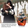 KARYLIZ Crow Urns for Human Ashes - Urns for Human Ashes Adult Female & Male - Raven at Sunset Mini Urns for Women & Men - Small Keepsake Urn for Human Ashes (Combo of 5, 10" & 3") view 3