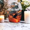 KARYLIZ Crow Urns for Human Ashes - Urns for Human Ashes Adult Female & Male - Raven at Sunset Mini Urns for Women & Men - Small Keepsake Urn for Human Ashes (Combo of 5, 10" & 3") view 4
