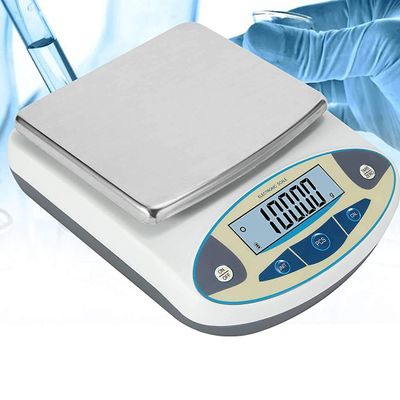 0.01g Electronic Analytical Balance Scale Precision Weighing Scale Scientific Scale Jewelry Scales Kitchen Scale Balance with LCD Display for Kitchen,Store,3000g 3000g ()