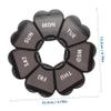 SAFIGLE Day Pill Organizer Travel Medicine Case Portable Weekly Storage Box for Health Management view 2