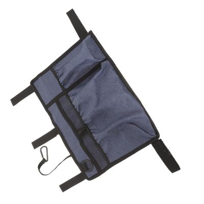 HOLIDYOYO Wheelchair Armrest Bag Multi-Pocket Outdoor Walker Pouch for Storage Easy to Install Organizer for Walkers and Scooters Convenient Carrying for