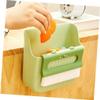 OUNONA 1set Mini Broom and Dustpan Cleaning Compact Dustpan Soft Brush for Keyboard Car Interior Pet Green view 4