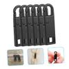 Operitacx 6pcs Zipper Slider Replacement for Clothing Bags Zipper Puller Tabs for Damaged view 2