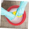 Mikikit 3pcs Multi-Purpose Water Bucket Capacity Plastic Pail for Cleaning Gardening and Pet Care with Comfortable Handles for Home and Outdoor Use view 4