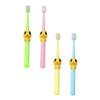 HOLIDYOYO 4pcs Cartoon Toothbrush Bristle Boys and Girls Toothbrush Boys and Girls Oral Care view 1