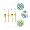HOLIDYOYO 4pcs Cartoon Toothbrush Bristle Boys and Girls Toothbrush Boys and Girls Oral Care view 4