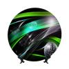 three-dimensional line Decorative Plates - Bone China Plates With Display Stand And Hook Up - Wall Hanging & Table Decoration view 1