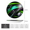 three-dimensional line Decorative Plates - Bone China Plates With Display Stand And Hook Up - Wall Hanging & Table Decoration view 4
