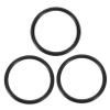 DECHOUS 3Pcs Rubber Cushion Pad for Singing Bowls Durable Sound Bowl Mat for Meditation Non Scratch Design Portable and Meaningful Present High Grade Material