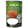 AROYD 100% Organic Coconut Milk 14oz 400ml USDA Organic (Pack 3) view 1