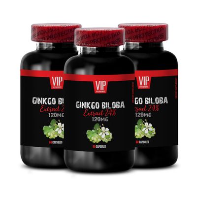 Ginkgo BILOBA Organic - Ginkgo Biloba Extract, Supports Daily Thinking, Clear Decision-Making, Ginkgo Biloba Energy, Natural Brain Energy, Ginkgo Capsules, Encourages Balanced Thinking 3Bot
