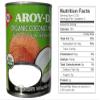 AROYD 100% Organic Coconut Milk 14oz 400ml USDA Organic (Pack 6) view 2
