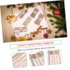 DOITOOL 15pcs Burlap Lace Ribbon Rolls Natural Jute Craft Strips for Projects Home Wedding Decoration Handmade Crafting Supplies Versatile Material Random Style view 2