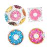 PRETYZOOM 52pcs Donut Themed Birthday Party Supplies Plates Napkins Decorations for Boys and Girls Celebrations for Showers and Festivals view 1