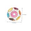 PRETYZOOM 52pcs Donut Themed Birthday Party Supplies Plates Napkins Decorations for Boys and Girls Celebrations for Showers and Festivals view 2