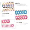 PRETYZOOM 52pcs Donut Themed Birthday Party Supplies Plates Napkins Decorations for Boys and Girls Celebrations for Showers and Festivals view 3
