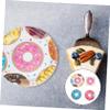 PRETYZOOM 52pcs Donut Themed Birthday Party Supplies Plates Napkins Decorations for Boys and Girls Celebrations for Showers and Festivals view 4