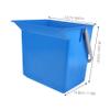 GLEAVI Multi-Functional Plastic Utility Bucket with Spout and Ergonomic Handle for Household Cleaning Car Trash and Beach Use Measurement and Waste Sorting view 2