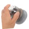 Mobestech Ergonomic Handle Dish Brush Multi-Function Steel Ball Pot Scrubber Dish Washing Brush for Household Cleaning view 3