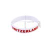 Abaodam 6Pcs Country Flag Silicone Wristband for Sports Events Comfortable and Durable Bracelets Cheer for Football Matches and view 2