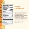 Floura Mango Cardamom Fruit-Forward Fiber Bars High Fiber, Vegan, Gluten & Dairy Free, Low Calorie Healthy Snack Bars with Upcycled Produce for Gut Health [10 Pack] view 2