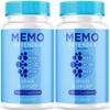 (2 Pack) Memo Defender Capsules - Official Memo Defender Advanced Supplement Pills, All Natural Vitamins Premium Formula MemoDefender Wellness & Health Support, 120 Capsules for 2 Months view 1